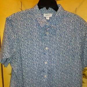 Calvin Klein Short Sleeve shirt  Size: XL Color: Light blue  Condition:Excellent